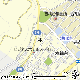 愛知県田原市吉胡町木綿台8周辺の地図