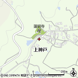 三重県伊賀市上神戸2186周辺の地図