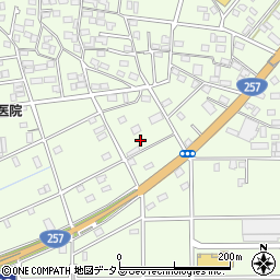 静岡県浜松市中央区篠原町20997周辺の地図