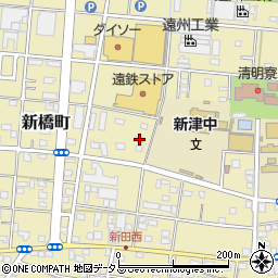 静岡県浜松市中央区新橋町668周辺の地図