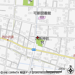 静岡県浜松市中央区小沢渡町1029周辺の地図