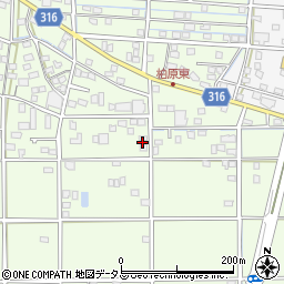 静岡県浜松市中央区篠原町22447周辺の地図