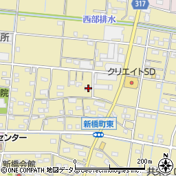 静岡県浜松市中央区新橋町990周辺の地図