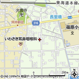 静岡県浜松市中央区篠原町20011周辺の地図