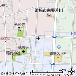 静岡県浜松市中央区下江町405周辺の地図
