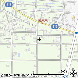 静岡県浜松市中央区篠原町22557周辺の地図
