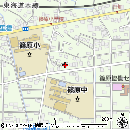 静岡県浜松市中央区篠原町20196周辺の地図