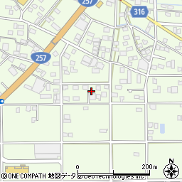 静岡県浜松市中央区篠原町22095周辺の地図