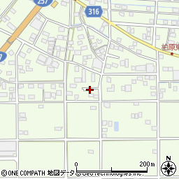 静岡県浜松市中央区篠原町22081周辺の地図