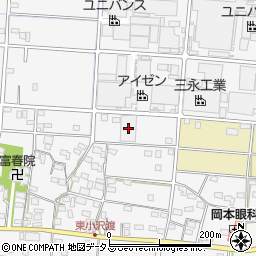 静岡県浜松市中央区小沢渡町405周辺の地図