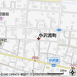 静岡県浜松市中央区小沢渡町330周辺の地図