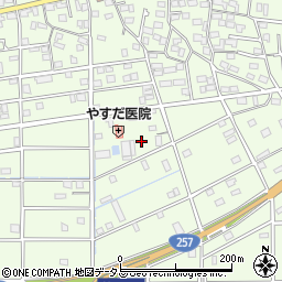 静岡県浜松市中央区篠原町20884周辺の地図