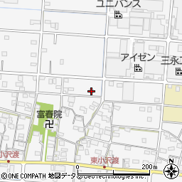 静岡県浜松市中央区小沢渡町395周辺の地図