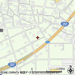 静岡県浜松市中央区篠原町20998周辺の地図