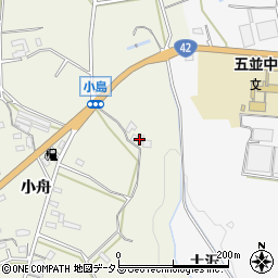 愛知県豊橋市小島町芋ケ谷周辺の地図