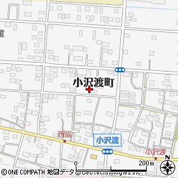 静岡県浜松市中央区小沢渡町335周辺の地図