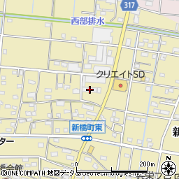 静岡県浜松市中央区新橋町992周辺の地図