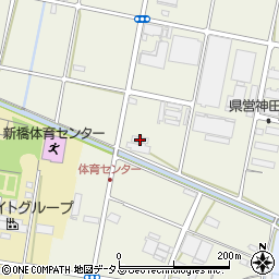 静岡県浜松市中央区神田町1382周辺の地図