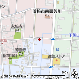 静岡県浜松市中央区下江町406周辺の地図