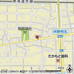 静岡県浜松市中央区坪井町876周辺の地図