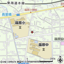 静岡県浜松市中央区篠原町20182周辺の地図