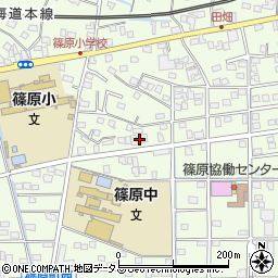 静岡県浜松市中央区篠原町20213周辺の地図