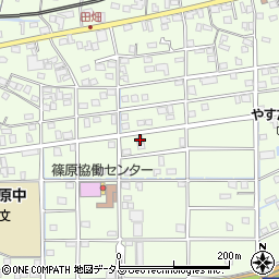 静岡県浜松市中央区篠原町20538周辺の地図