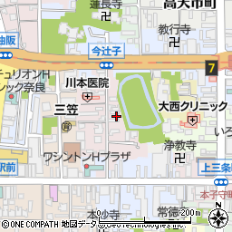 奈良県奈良市今辻子町15周辺の地図