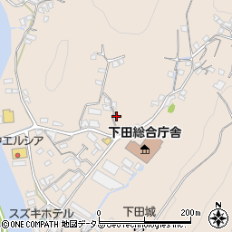 静岡県下田市中792周辺の地図