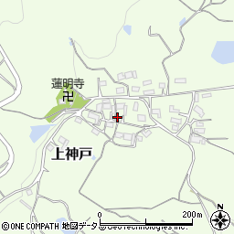 三重県伊賀市上神戸2174周辺の地図