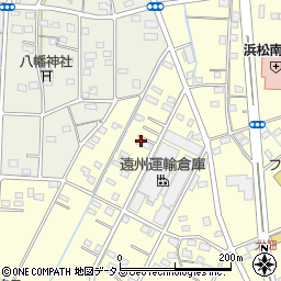 静岡県浜松市中央区白羽町158周辺の地図