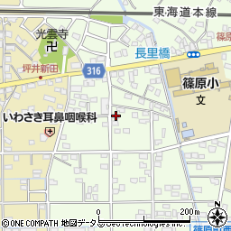 静岡県浜松市中央区篠原町20103周辺の地図