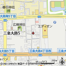 三条大路Ｓマンション周辺の地図