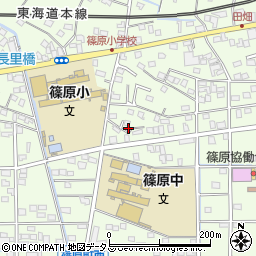 静岡県浜松市中央区篠原町20190周辺の地図