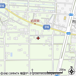 静岡県浜松市中央区篠原町22551周辺の地図