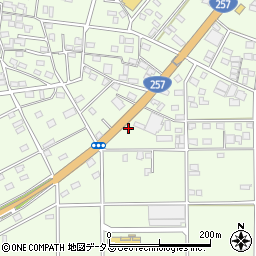 静岡県浜松市中央区篠原町21374周辺の地図