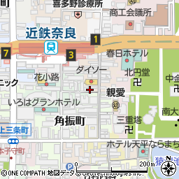 おいもわかいも 奈良店周辺の地図