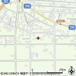 静岡県浜松市中央区篠原町22453周辺の地図