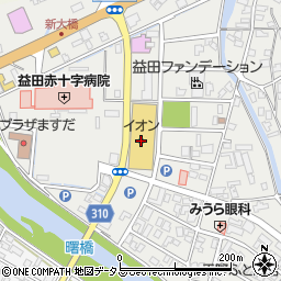 島根銀行イオン益田店 ＡＴＭ周辺の地図