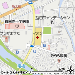 島根銀行イオン益田店 ＡＴＭ周辺の地図