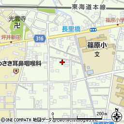 静岡県浜松市中央区篠原町20102周辺の地図