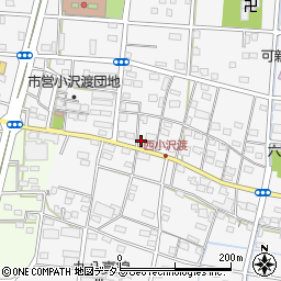 静岡県浜松市中央区小沢渡町1060周辺の地図