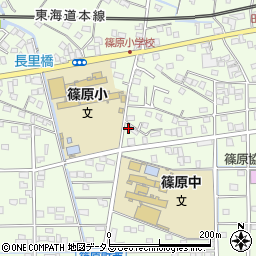 静岡県浜松市中央区篠原町20181周辺の地図