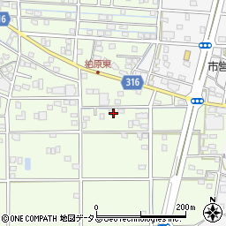 静岡県浜松市中央区篠原町22548周辺の地図