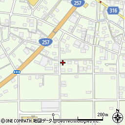 静岡県浜松市中央区篠原町22098周辺の地図