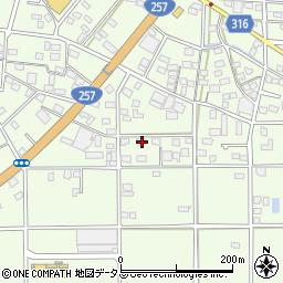 静岡県浜松市中央区篠原町22097周辺の地図