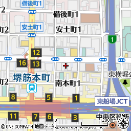 丸武本町ビル周辺の地図