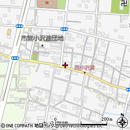 静岡県浜松市中央区小沢渡町1061周辺の地図