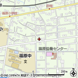 静岡県浜松市中央区篠原町20344周辺の地図