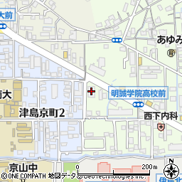 中国労働金庫岡山支店周辺の地図